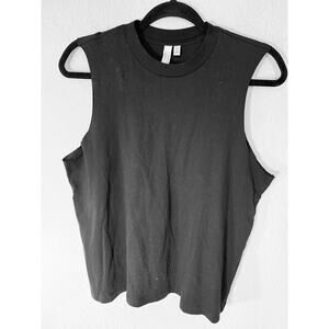 & Other Stories black tank size 6 cropped